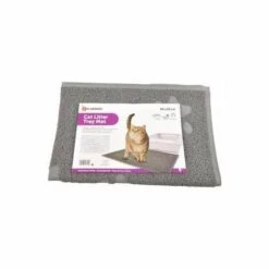 FLAMINGO Tapis Bac A Lit Rect Ant Gr 60x90cm -Promos Litière et bac à litière Magasin 10221738 2