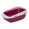 ANKA Bac à Litière Géant Pour Chat Ou Chiot 65 Cm Coloris Fushia