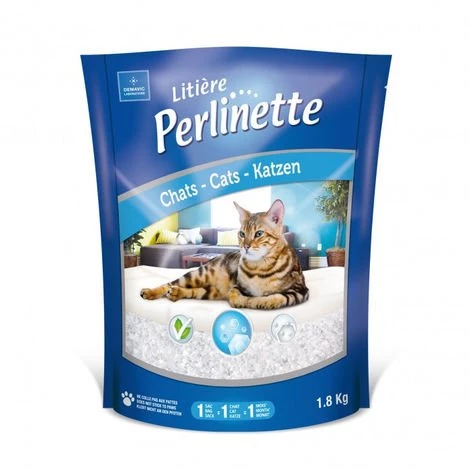 Litière Perlinette Cristaux Pour Chat Sac 1,8 Kg 3 Litière Perlinette Cristaux Pour Chat Sac 1,8 Kg