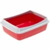 Ferplast NIP PLUS Cassette Hygiénique Ouverte Pour Chats Avec Corniche De Confinement. Variante 10 PLUS - Mesures: 47 X 36 X H 15.5 Cm - Bordeaux - Bordeaux 2 Ferplast NIP PLUS Cassette Hygiénique Ouverte Pour Chats Avec Corniche De Confinement. Variante 10 PLUS - Mesures: 47 X 36 X H 15.5 Cm - Bordeaux - Bordeaux -Promos Litière et bac à litière Magasin 12573079 1