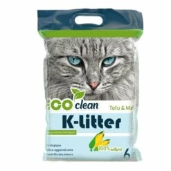 Litière Végétale Au Tofu K-litter Sac 6 Litres Parfum Maïs
