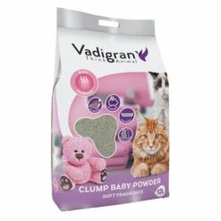 Litière Chat 12 Litres - Bentonite Babypowder 12 Kg - Vadigran