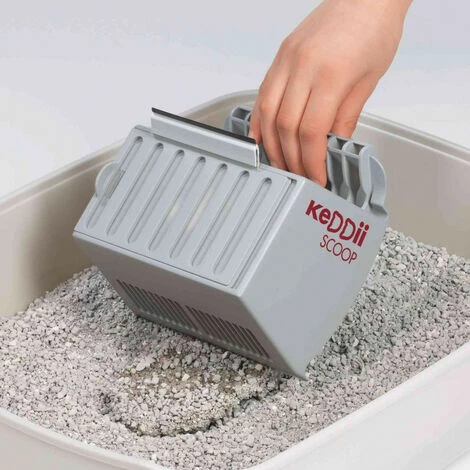 Pelle à Litière Aggloméré. 6 En 1KeDDii Scoop. Grise. Pour Chat. - Trixie - Gris 5 Pelle à Litière Aggloméré. 6 En 1KeDDii Scoop. Grise. Pour Chat. - Trixie - Gris – Image 3