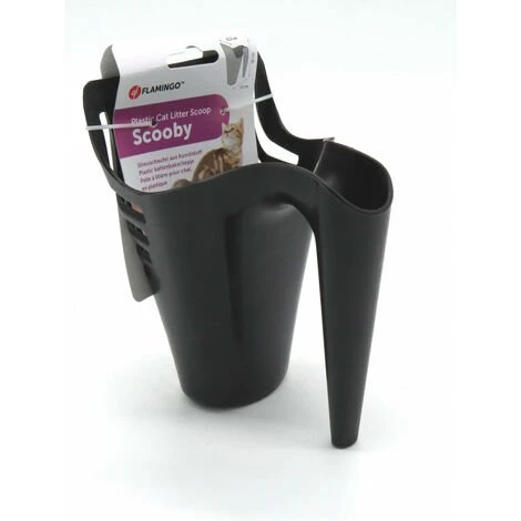 Pelle A Litière Scooby Noir, 11.5 Cm X 10 X 16 Cm. Pour Chat. - Flamingo Pet Products - Noir 3 Pelle A Litière Scooby Noir, 11.5 Cm X 10 X 16 Cm. Pour Chat. - Flamingo Pet Products - Noir