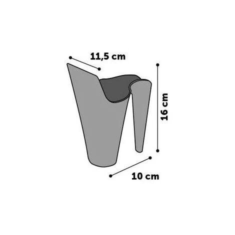 Pelle A Litière Scooby Noir, 11.5 Cm X 10 X 16 Cm. Pour Chat. - Flamingo Pet Products - Noir 6 Pelle A Litière Scooby Noir, 11.5 Cm X 10 X 16 Cm. Pour Chat. - Flamingo Pet Products - Noir – Image 4