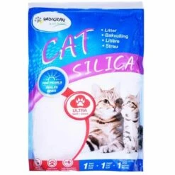 VADIGRAN Cat Litter Silica Perles Fines 2kg 5L