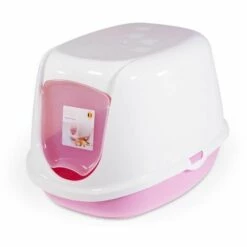 SAVIC Maison Toilette Duchesse Rose 44,5x35,5x32cm 8 SAVIC Maison Toilette Duchesse Rose 44,5x35,5x32cm -Promos Litière et bac à litière Magasin 18300197 2