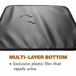 LANGRAY Tapis Pour Chat Double Structure Litière Litière Tapis Sous-couche Pour Litière -Promos Litière et bac à litière Magasin 24639400 3