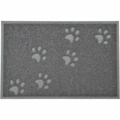 DEVENIRRICHE Tapis Imperméable D’Alimentation/de Bac à Litière Pour Chat Et Chien