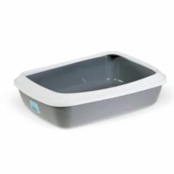 VADIGRAN Bac De Toilette Iriz 50 Cm Rebord Gris Froid -Promos Litière et bac à litière Magasin 26971492 5