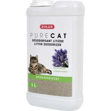 ZOLUX Desodorisant Litiere 1l Lavande 3 ZOLUX Desodorisant Litiere 1l Lavande
