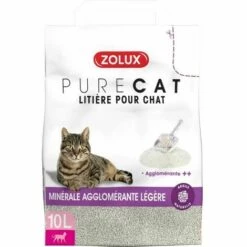 ZOLUX Litière Minérale Agglomérée Légère 10L Gris - Gris -Promos Litière et bac à litière Magasin 27152550 4