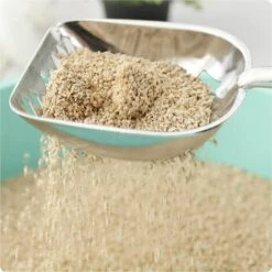 LITZEE Pelles à Litière Métal Pelle à Litière Pour Chat En Alliage D'aluminium Avec Long Manche Facile à Nettoyer Pour Animaux De Compagnie, Rayures De Sergé -Promos Litière et bac à litière Magasin 27205458 4