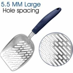 LangRay Kitty Animal Métal Chat Litière Scooper Pelle Merde Remover Avec Long Manche Pour Animaux De Compagnie,Bleu -Promos Litière et bac à litière Magasin 27255085 2