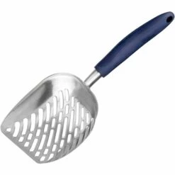 LangRay Kitty Animal Métal Chat Litière Scooper Pelle Merde Remover Avec Long Manche Pour Animaux De Compagnie,Bleu -Promos Litière et bac à litière Magasin 27255085 3