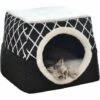 ILOVEMILAN Cat Cave Cat House Lit Pour Chat Pet Pet Nest Sac De Couchage 2 En 1 Pliable Hug Cave Space Capsule Cat House Villa Clôturé Kennel House, Noir L 2 ILOVEMILAN Cat Cave Cat House Lit Pour Chat Pet Pet Nest Sac De Couchage 2 En 1 Pliable Hug Cave Space Capsule Cat House Villa Clôturé Kennel House, Noir L -Promos Litière et bac à litière Magasin 27359286 1