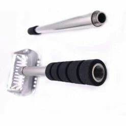 LONGZIMING Litière à Chat Poignée Télescopique Longue Poignée Métal Litière à Chat Scooper Pet Supplies (Poignée Noire) -Promos Litière et bac à litière Magasin 27768466 3