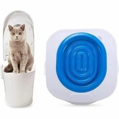 ILOVEMILAN Appareil De Formation à La Toilette Pour Chat Coussin De Toilette Pour Chat Coussin De Toilette Pour Chat