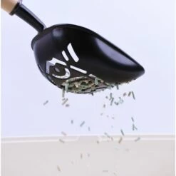 BETTERLIFE Pelle Pour Animaux De Compagnie Pelle à Litière Pour Chat Fournitures Pour Animaux De Compagnie Pelle à Litière Pour Chat En Bois Massif En Acier Inoxydable -Promos Litière et bac à litière Magasin 28260301 4