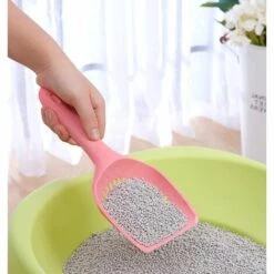 BETTERLIFE Pelle Pour Animaux De Compagnie Pelle à Litière Pour Chat Fournitures Pour Animaux De Compagnie Pelle à Litière Pour Chat Rose -Promos Litière et bac à litière Magasin 28260309 3