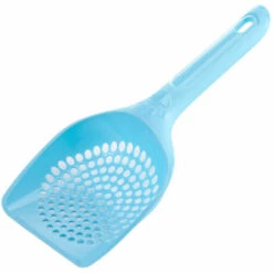 BETTERLIFE Pelle Pour Animaux De Compagnie Pelle à Litière Pour Chat Fournitures Pour Animaux De Compagnie Pelle à Litière Pour Chat Bleu