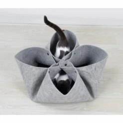 BETTERLIFE Litière Pour Chat Créatif Litière Pour Chat De Pétale De Fleur Design Original Quatre Saisons Tapis De Lit Animal De Compagnie Chat Tunnel Fonction De Chat Variable (gris) 8 BETTERLIFE Litière Pour Chat Créatif Litière Pour Chat De Pétale De Fleur Design Original Quatre Saisons Tapis De Lit Animal De Compagnie Chat Tunnel Fonction De Chat Variable (gris) -Promos Litière et bac à litière Magasin 28260999 2