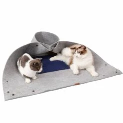 BETTERLIFE Litière Pour Chat Créatif Litière Pour Chat De Pétale De Fleur Design Original Quatre Saisons Tapis De Lit Animal De Compagnie Chat Tunnel Fonction De Chat Variable (gris) 9 BETTERLIFE Litière Pour Chat Créatif Litière Pour Chat De Pétale De Fleur Design Original Quatre Saisons Tapis De Lit Animal De Compagnie Chat Tunnel Fonction De Chat Variable (gris) -Promos Litière et bac à litière Magasin 28260999 3