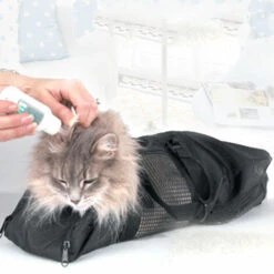 HAPPYSHOPPING Special Transfrontalier Pour Le Toilettage Et Le Toilettage Des Chats Pour Animaux De Compagnie Sac De Transport -Promos Litière et bac à litière Magasin 28328010 3