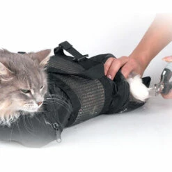 HAPPYSHOPPING Special Transfrontalier Pour Le Toilettage Et Le Toilettage Des Chats Pour Animaux De Compagnie Sac De Transport -Promos Litière et bac à litière Magasin 28328010 4