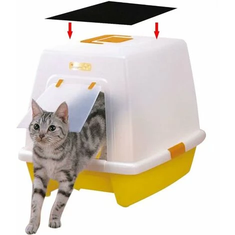 Triomphe Pet Activated Carbon Deodorizing Filter, Charcoal Bag Deodorizing, Cat Litter Box Filter Cotton, Pet Supplies (4 Pieces) 5 Triomphe Pet Activated Carbon Deodorizing Filter, Charcoal Bag Deodorizing, Cat Litter Box Filter Cotton, Pet Supplies (4 Pieces) – Image 3