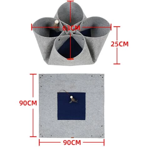 Perle Rare Litière Pour Chat Lit Pour Chat Tapis Pour Animaux De Compagnie Tunnel De Waterloo Pour Chat 6 Perle Rare Litière Pour Chat Lit Pour Chat Tapis Pour Animaux De Compagnie Tunnel De Waterloo Pour Chat – Image 4