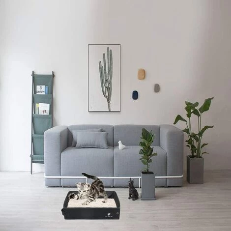 ABCRITAL Litière Portable Pour Chats, Litière Pliable, Légère, Souple Et Étanche, Idéale Pour Voyager 7 ABCRITAL Litière Portable Pour Chats, Litière Pliable, Légère, Souple Et Étanche, Idéale Pour Voyager – Image 5