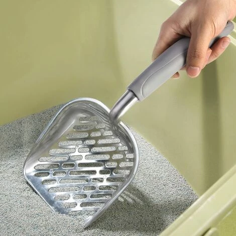 ABCRITAL Métal De Kitty Pour Animaux De Compagnie Chien Chat Litière Pelle Merde Remover Avec Long Manche Pour Animaux De Compagnie 4 ABCRITAL Métal De Kitty Pour Animaux De Compagnie Chien Chat Litière Pelle Merde Remover Avec Long Manche Pour Animaux De Compagnie – Image 2