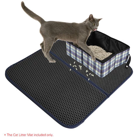 ASUPERMALL Litiere Prime Trapper Mat Pad Plus Grand Nid D'Abeille Avec La Couche 72 * 55Cm / 28 * 22 Pouces, L 4 ASUPERMALL Litiere Prime Trapper Mat Pad Plus Grand Nid D'Abeille Avec La Couche 72 * 55Cm / 28 * 22 Pouces, L – Image 2