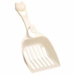 PERLE RARE Pelle à Litière Pour Chat, Pelle à Déchets, Pelle à Fumier, Manche Long Pour Chiens Et Chats, Couleur Crème