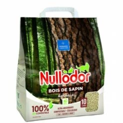 Litière Naturelle Bois De Sapin Nullodor 10 Litres