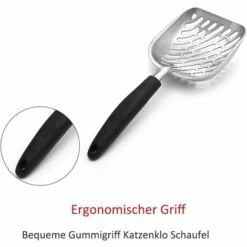 ABCRITAL Pelle À Litière Pour Chat, Pelle À Litière Pour Chien Et Chat, Pelle À Litière Pour Chat À Poignée En Caoutchouc Confortable -Promos Litière et bac à litière Magasin 32700440 4