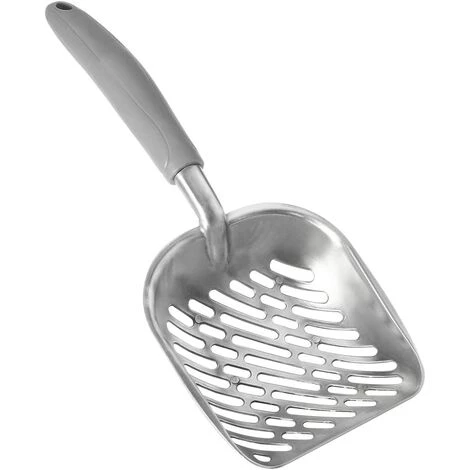 AIDUCHO Métal De Kitty Pour Animaux De Compagnie Chien Chat Litière Scooper Pelle Merde Remover Avec Long Manche Pour Animaux De Compagnie 3 AIDUCHO Métal De Kitty Pour Animaux De Compagnie Chien Chat Litière Scooper Pelle Merde Remover Avec Long Manche Pour Animaux De Compagnie