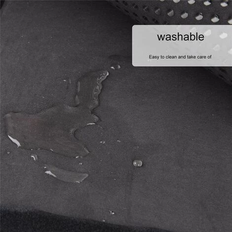 AIDUCHO Tapis De Litière Pour Chat Avec Double Couche étanche Motif Nid D'abeille Noir 6 AIDUCHO Tapis De Litière Pour Chat Avec Double Couche étanche Motif Nid D'abeille Noir – Image 4