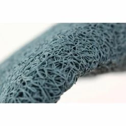 AIDUCHO PVC Forme De Patte Chat Chien Tapis Bac à Litière Couverture Antidérapant Nourriture Eau Bol Alimentation Plateau Gris -Promos Litière et bac à litière Magasin 32751965 4