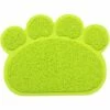 AIDUCHO PVC Forme De Patte Chat Chien Tapis Bac à Litière Couverture Antidérapant Nourriture Eau Bol Alimentation Plateau -Promos Litière et bac à litière Magasin 32752290 1