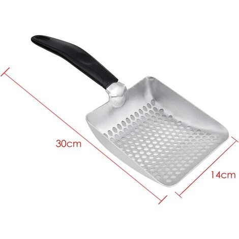 AIDUCHO Pelle à Litière Pour Chat Deep Pelle Tamis En Métal 4 AIDUCHO Pelle à Litière Pour Chat Deep Pelle Tamis En Métal – Image 2