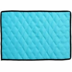 ZEBRAA Extra GRAND CHIEN COOL MAT COOLING CHAT PET NON TOIM Soulagement De Chaleur Auto-M (bleu, M)