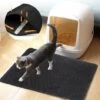 LONGZIMING Tapis De Bac à Litière, Tapis De Litière Pour Chat Sous-couches De Bac à Litière Tapis De Bac à Litière En Nid D'abeille Tapis Imperméable En Nid D'abeille à Double Couche -Promos Litière et bac à litière Magasin 34749496 1