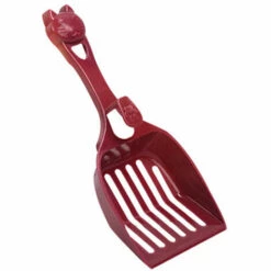 Triomphe Pelle à Litière Pour Chat, Pelle à Poubelle, Pelle à Fumier, Manche Long Pour Chiens Et Chats, Vin Rouge