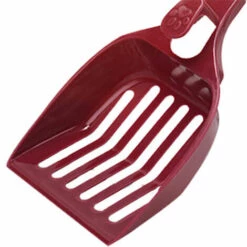 Betterlife Pelle à Litière Pour Chat, Pelle à Poubelle, Pelle à Fumier, Manche Long Pour Chiens Et Chats, Vin Rouge -Promos Litière et bac à litière Magasin 35649625 3