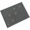 Kueatily Gris 30 * 40cm Tapis Pour Bac à Litière Tapis Imperméable D?Alimentation/de Bac à Litière Pour Chat Et Chien