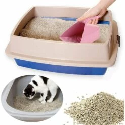 DEVENIRRICHE Pelle à Litière Pour Chat - Pelle En Plastique - Outil De Nettoyage -Promos Litière et bac à litière Magasin 36822532 5