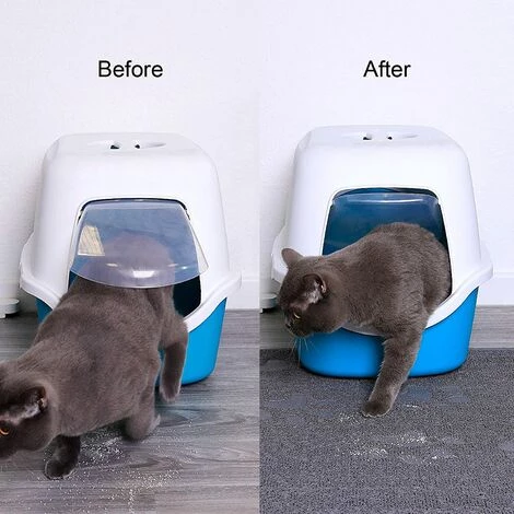 BETTERLIFE Tapis De Toilette Chat Tapis Chat Tapis De Litière Chat Taille 30 X 40 Cm 5 BETTERLIFE Tapis De Toilette Chat Tapis Chat Tapis De Litière Chat Taille 30 X 40 Cm – Image 3