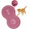 BETTERLIFE Tapis Litiere Chat 45*26cm Tapis De Toilette Chat Imperméable Antidérapant, Tapis De Litière Pour Chat Facile à Nettoyer Pets Tapis De Litière Antidérapant Pour Chien/Chat Gris